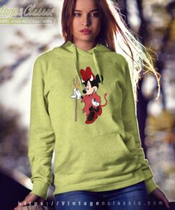 Mouse Halloween Shirt Minnie Devil Hoodie