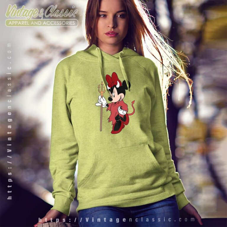 Mouse Halloween Shirt Minnie Devil Hoodie Mouse Halloween Shirt Minnie Devil Hoodie