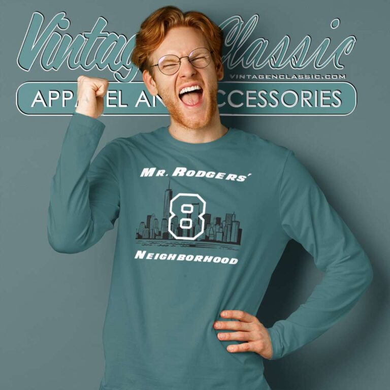 Mr Aaron Rodgers 8 Neightborhood New York Jets Long Sleeve Tee Mr Aaron Rodgers 8 Neightborhood New York Jets Long Sleeve Tee