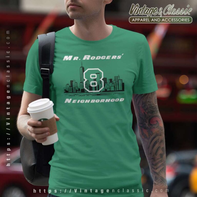 Mr Aaron Rodgers 8 Neightborhood New York Jets T Shirt Mr Aaron Rodgers 8 Neightborhood New York Jets T Shirt