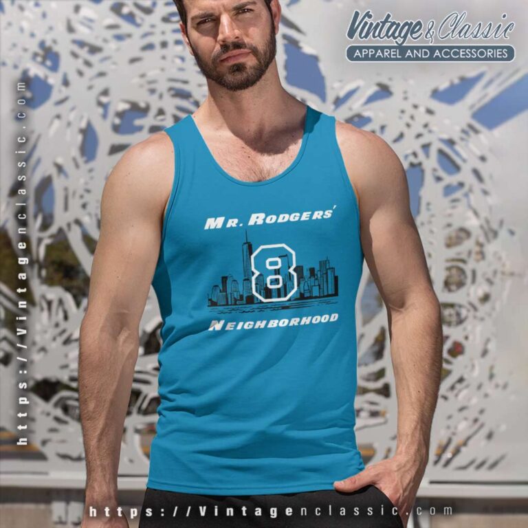 Mr Aaron Rodgers 8 Neightborhood New York Jets Tank Top Racerback Mr Aaron Rodgers 8 Neightborhood New York Jets Tank Top Racerback