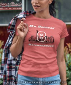 Mr Aaron Rodgers 8 Neightborhood New York Jets Women TShirt