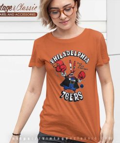 Mr Krabs Spongebob Philadelphia 76ers Women TShirt