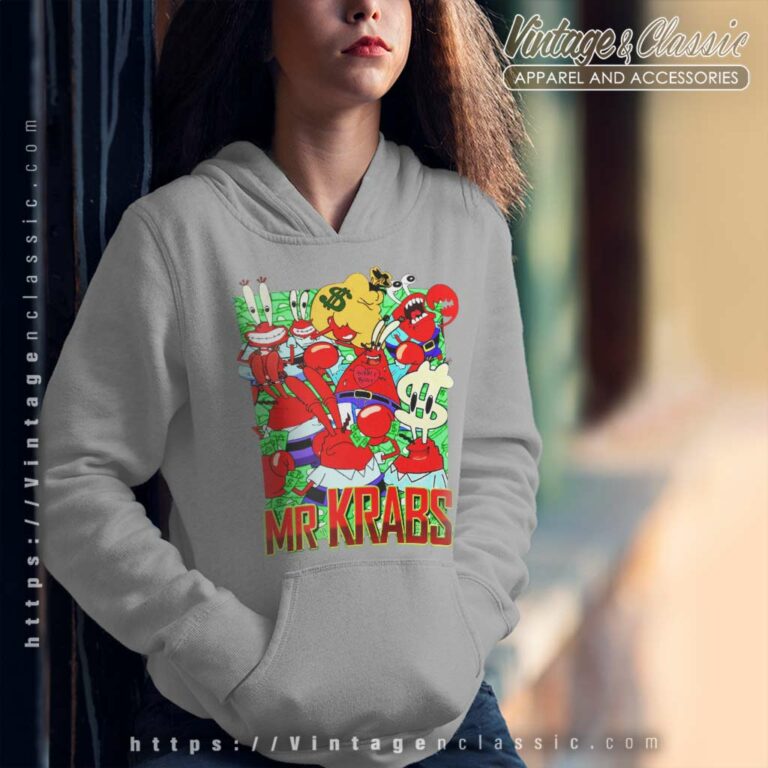 Mr Krabs Spongebob Squarepants Hoodie Mr Krabs Spongebob Squarepants Hoodie