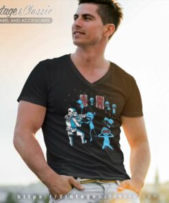 Mr Meeseeks And Stormtrooper Star War Shirt 6 Mr Meeseeks And Stormtrooper Star War V Neck TShirt