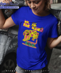 Ms Pac Man Funny Women T Shirt