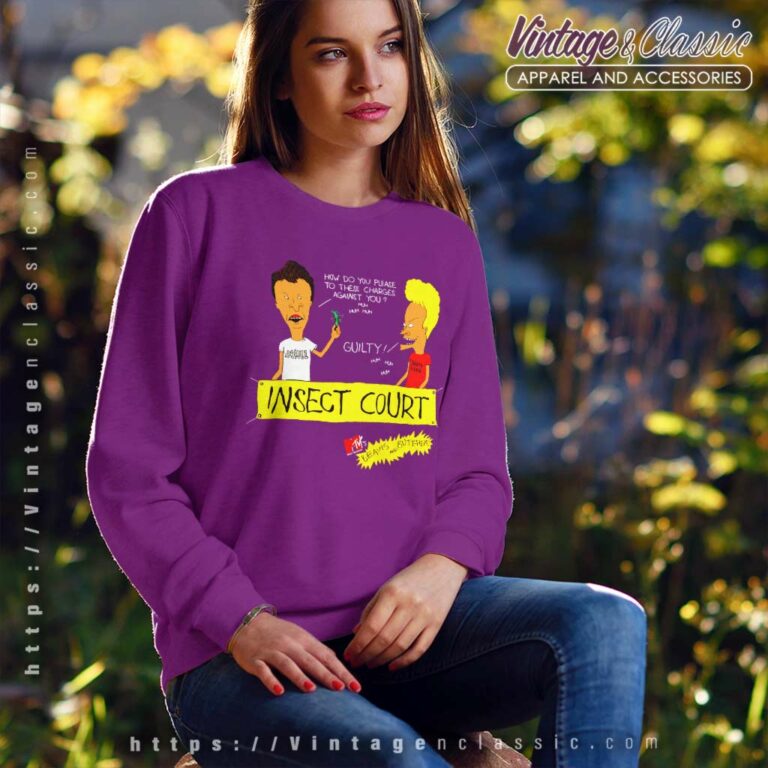 Mtv Beavis And Butt head Insect Court Sweatshirt Mtv Beavis And Butt head Insect Court Sweatshirt