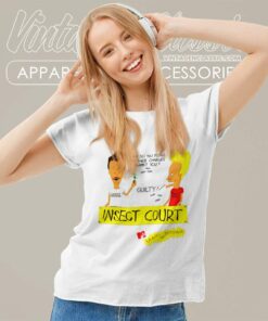 Mtv Beavis And Butt head Insect Court Women TShirt