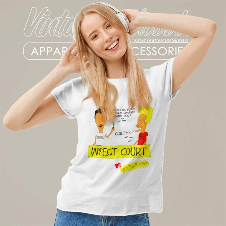 Mtv Beavis And Butt head Insect Court Women TShirt Mtv Beavis And Butt head Insect Court Women TShirt