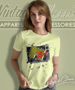 Mtv Checker Board Breaking Women T Shirt