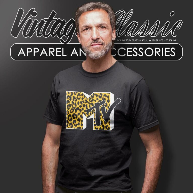 Mtv Cheetah Print Logo T Shirt Mtv Cheetah Print Logo T Shirt