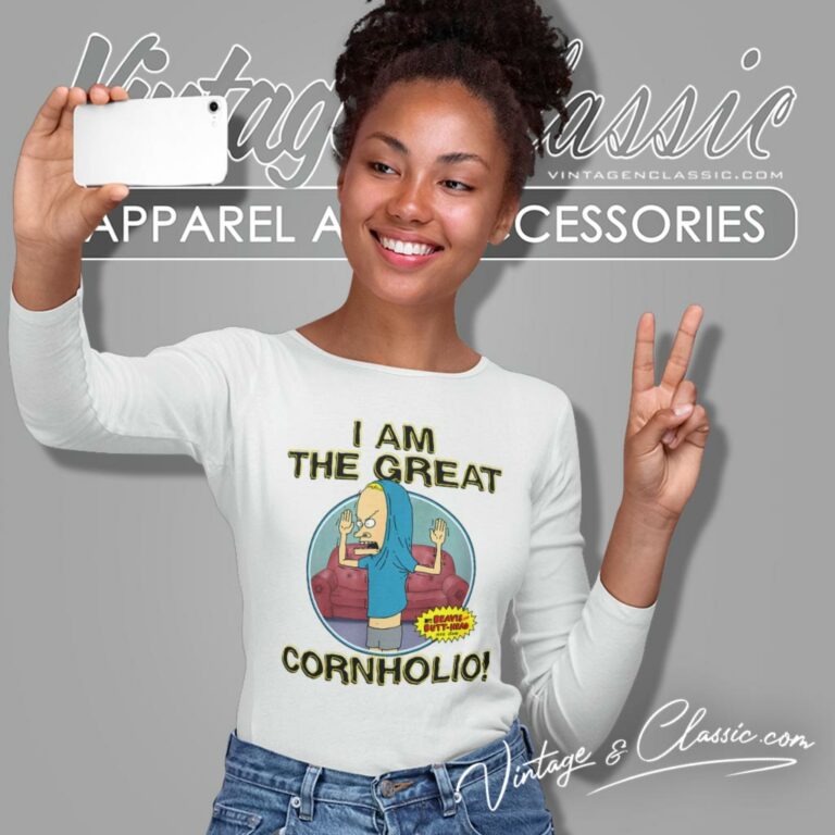 Mtv Iam The Great Cornholio Long Sleeve Tee Mtv Iam The Great Cornholio Long Sleeve Tee