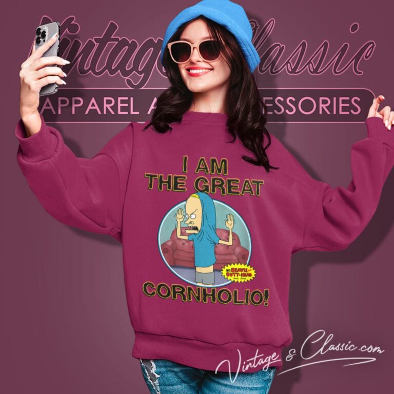 Mtv Iam The Great Cornholio Sweatshirt Mtv Iam The Great Cornholio Sweatshirt