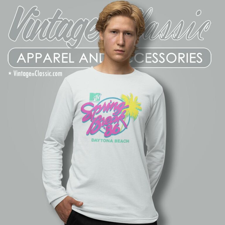 Mtv Daytona Beach Long Sleeve Tee Mtv Daytona Beach Long Sleeve Tee