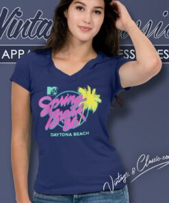 Mtv Daytona Beach V Neck TShirt