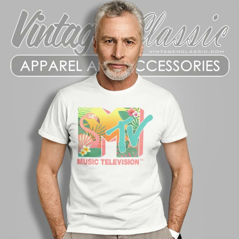 Mtv Flamingo Tropical Paradise T Shirt Mtv Flamingo Tropical Paradise T Shirt