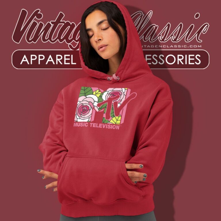 Mtv Floral Roses Mtv Floral Roses Hoodie Mtv Floral Roses Mtv Floral Roses Hoodie