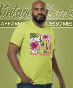 Mtv Floral Roses T Shirt