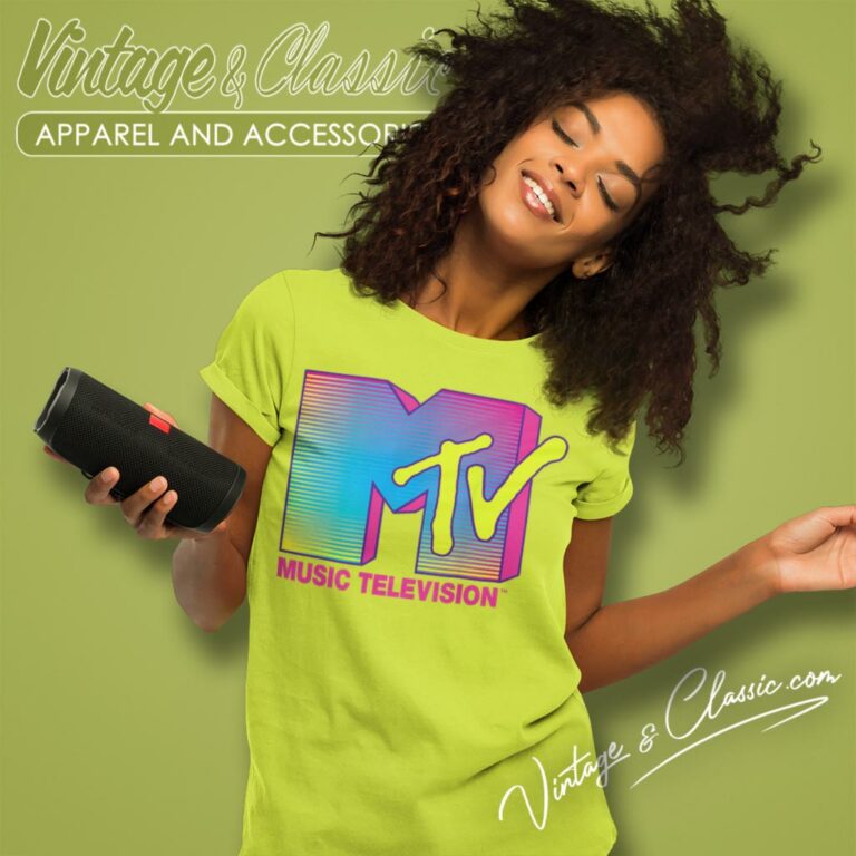 Mtv Fluorescent Colors Women T Shirt Mtv Fluorescent Colors Women T Shirt