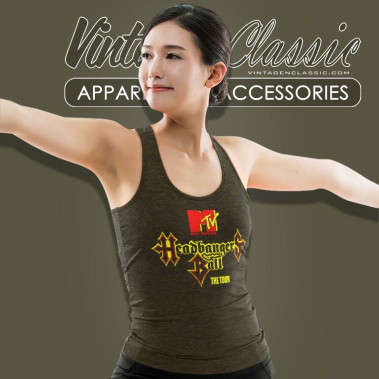 Mtv Headbangers Ball Tank Top Racerback Mtv Headbangers Ball Tank Top Racerback