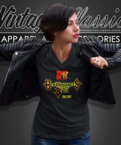 Mtv Headbangers Ball V Neck TShirt