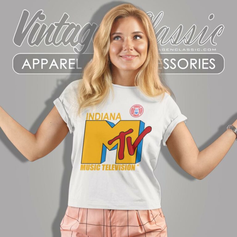 Mtv Indiana Music Television Women T Shirt Mtv Indiana Music Television Women T Shirt