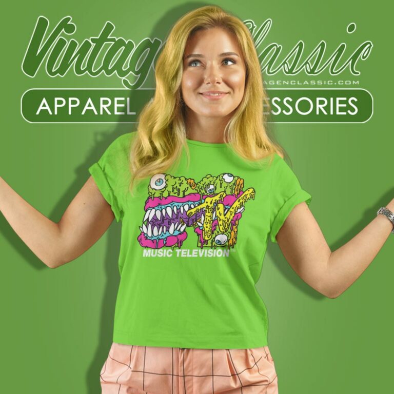Mtv Logo Monster Women T Shirt Mtv Logo Monster Women T Shirt