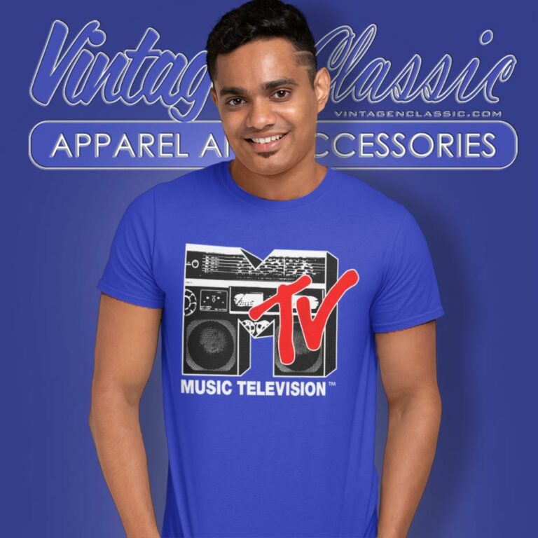 Mtv Logo Red Boombox T Shirt Mtv Logo Red Boombox T Shirt