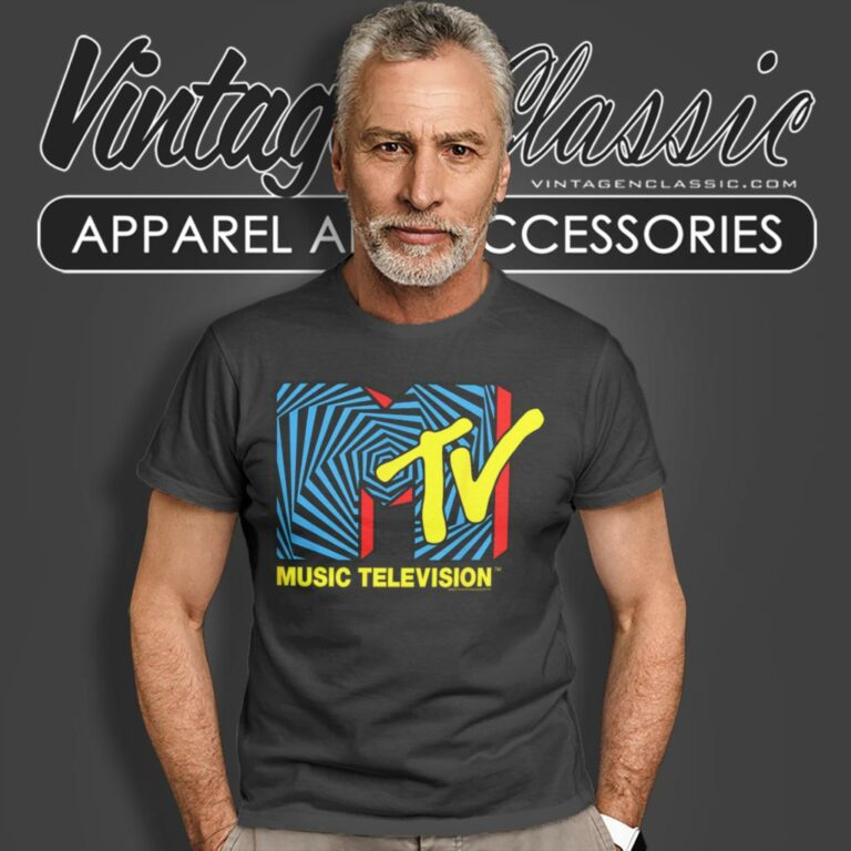 Mtv Logo Spiral T Shirt Mtv Logo Spiral T Shirt