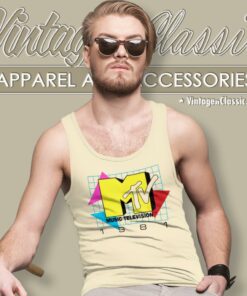 Mtv Music Television 1981 Tank Top Racerback