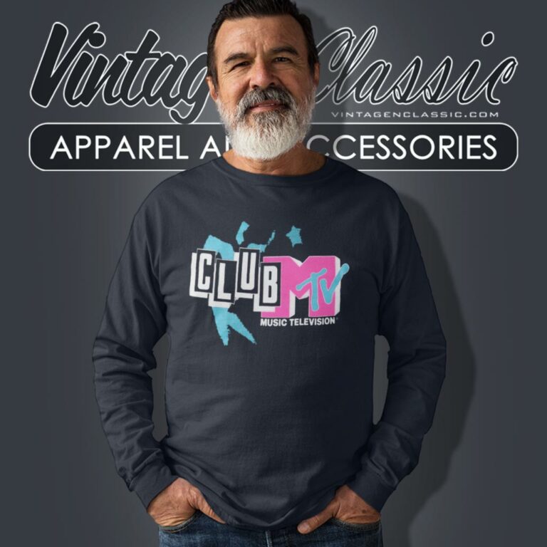 Mtv Music Television Long Sleeve Tee Mtv Music Television Long Sleeve Tee