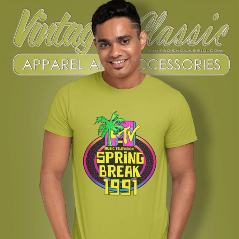 Mtv Spring Break 1991 T Shirt Mtv Spring Break 1991 T Shirt