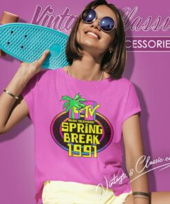 Mtv Spring Break 1991 Women T Shirt