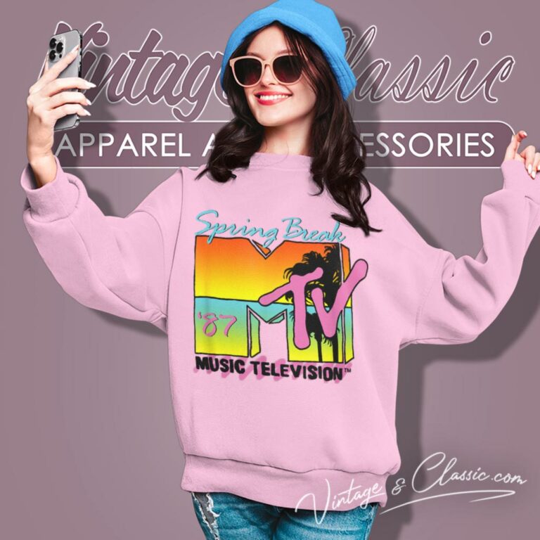 Mtv Spring Break 87 Sweatshirt Mtv Spring Break 87 Sweatshirt