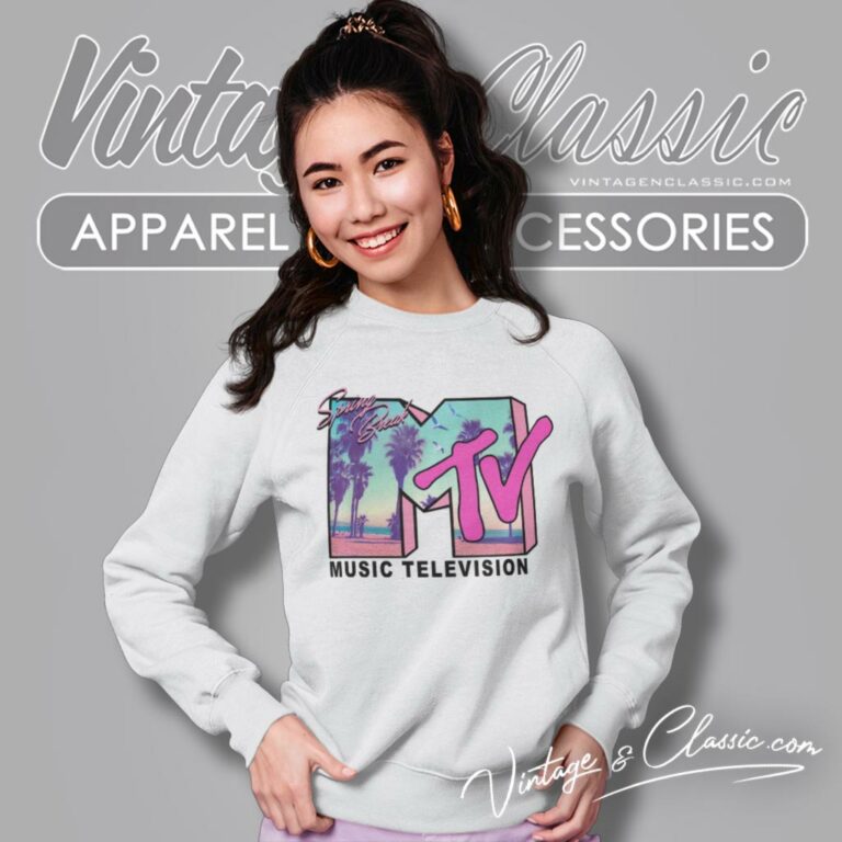Mtv Spring Break Beach Sweatshirt Mtv Spring Break Beach Sweatshirt