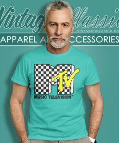 Mtv Vans Checker Logo T Shirt