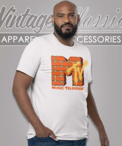 Mtv Yellow And Orange Brick T Shirt