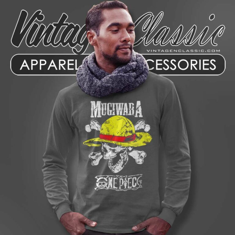 Mugiwara Pirates One Piece Long Sleeve Tee Mugiwara Pirates One Piece Long Sleeve Tee
