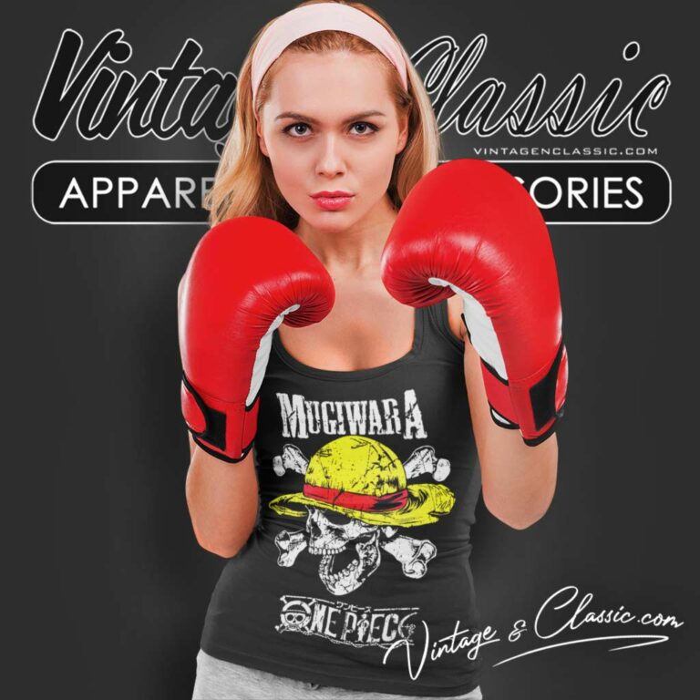 Mugiwara Pirates One Piece Tank Top Racerback Mugiwara Pirates One Piece Tank Top Racerback