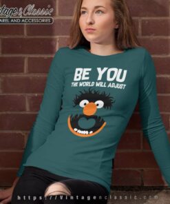 Muppet Halloween Be You The World Long Sleeve Tee