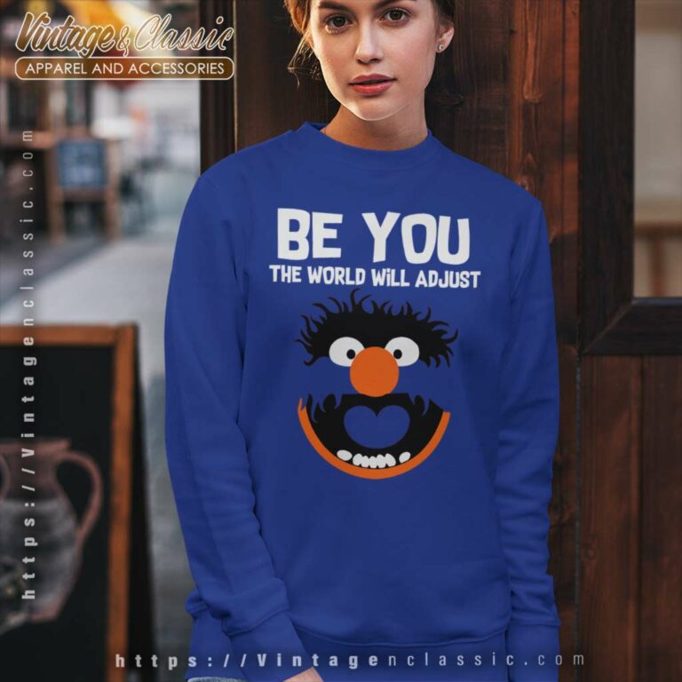 Muppet Halloween Be You The World Sweatshirt Muppet Halloween Be You The World Sweatshirt