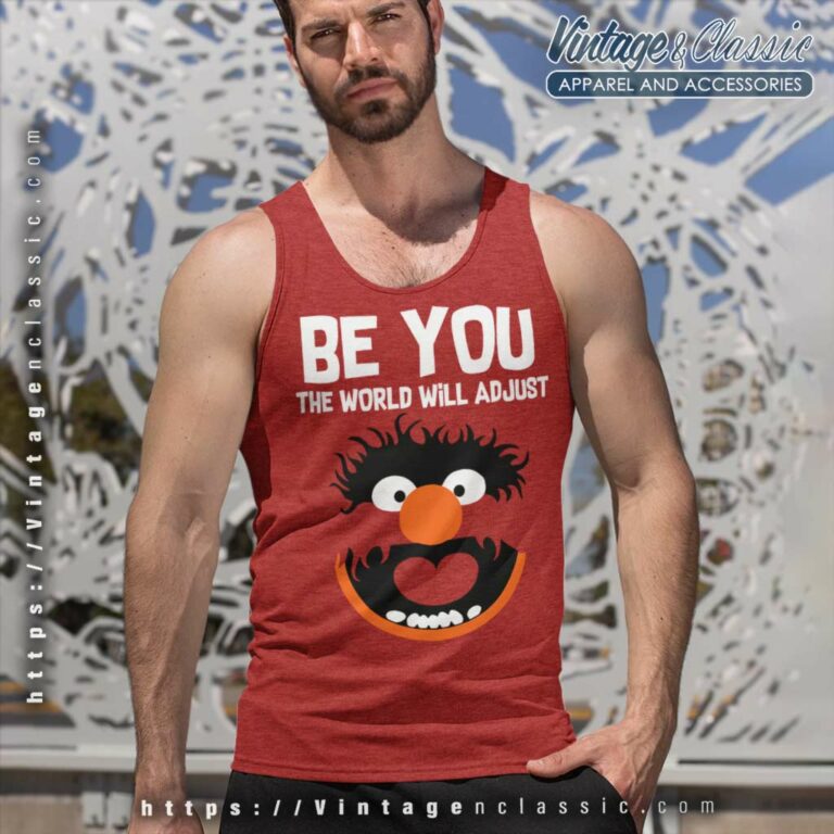 Muppet Halloween Be You The World Tank Top Racerback Muppet Halloween Be You The World Tank Top Racerback