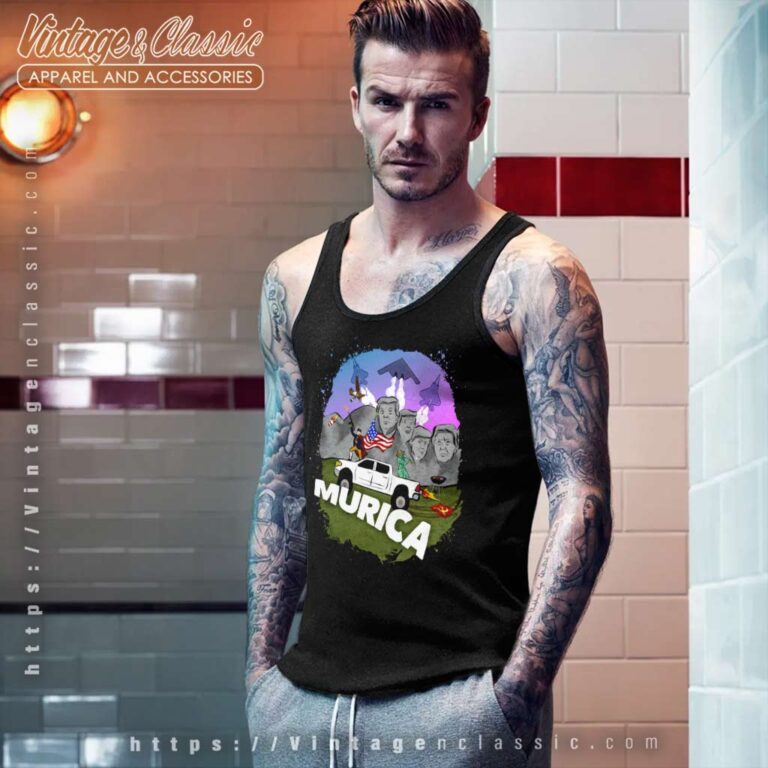 Murica America Donald Trump Tank Top Racerback Murica America Donald Trump Tank Top Racerback