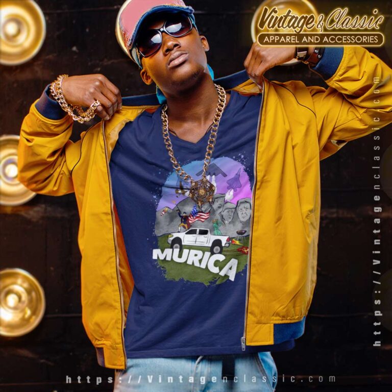 Murica America Donald Trump V Neck TShirt Murica America Donald Trump V Neck TShirt