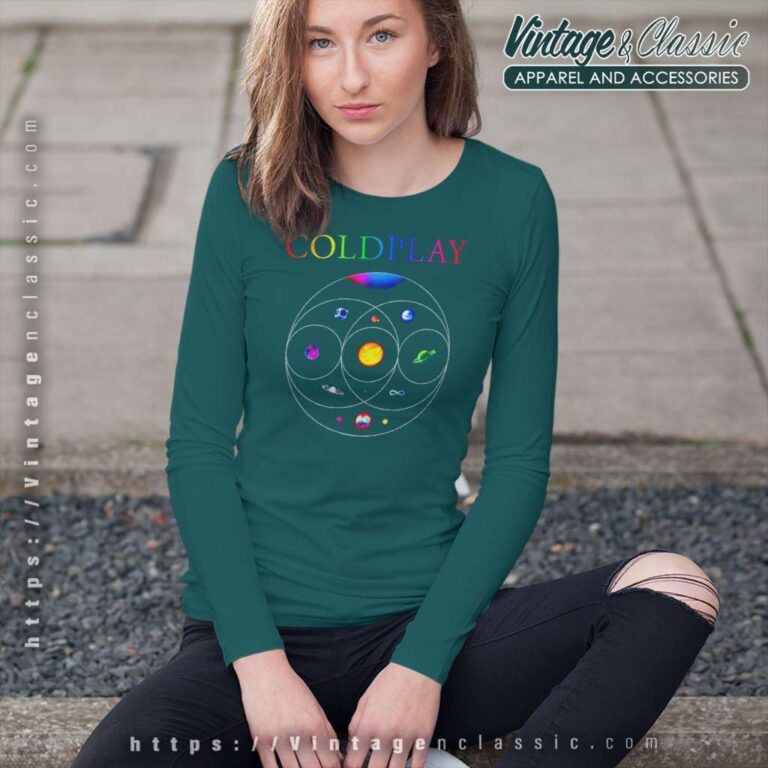 Music Of The Spheres Tour 2023 Shirt Coldplay World Tour Long Sleeve Tee Music Of The Spheres Tour 2023 Shirt Coldplay World Tour Long Sleeve Tee