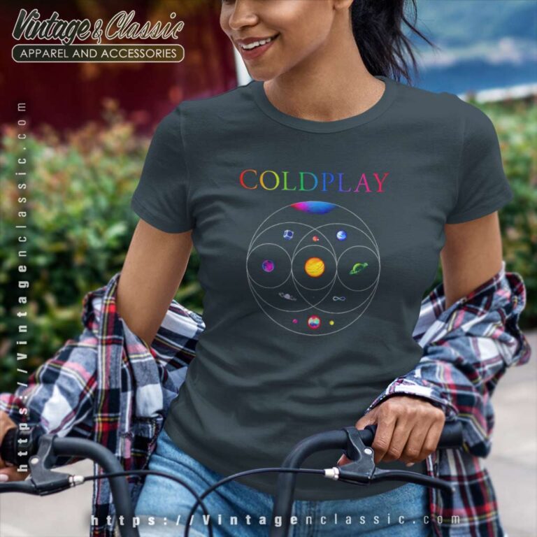 Music Of The Spheres Tour 2023 Shirt Coldplay World Tour Women TShirt Music Of The Spheres Tour 2023 Shirt Coldplay World Tour Women TShirt
