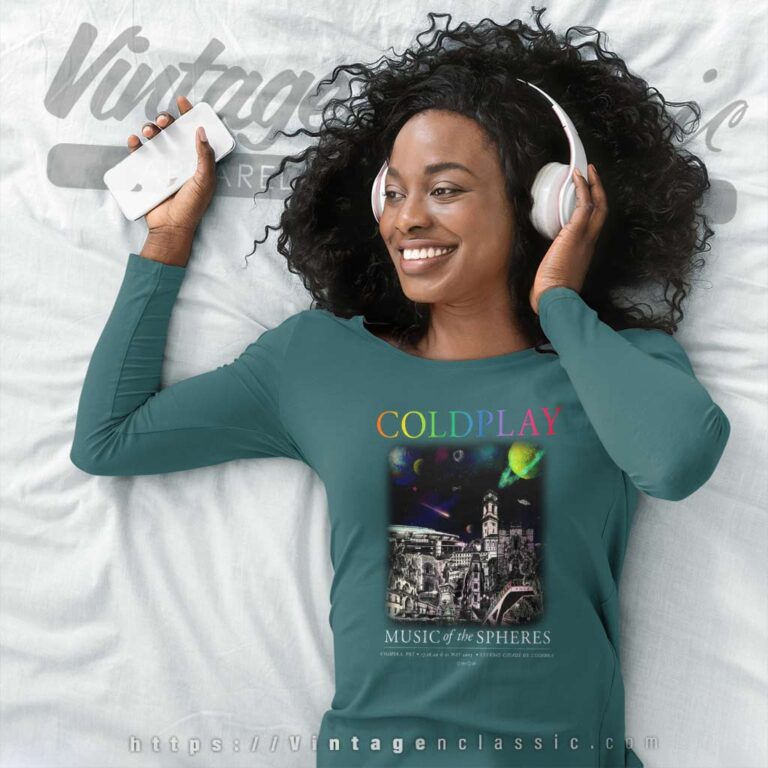 Music Of The Spheres Tour Coimbra May 17 2023 Long Sleeve Tee Music Of The Spheres Tour Coimbra May 17 2023 Long Sleeve Tee