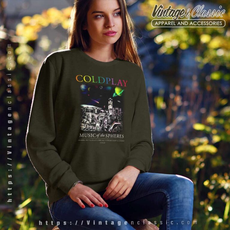 Music Of The Spheres Tour Coimbra May 17 2023 Sweatshirt Music Of The Spheres Tour Coimbra May 17 2023 Sweatshirt