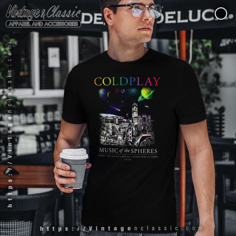 Music Of The Spheres Tour Coimbra May 17 2023 T Shirt Music Of The Spheres Tour Coimbra May 17 2023 T Shirt