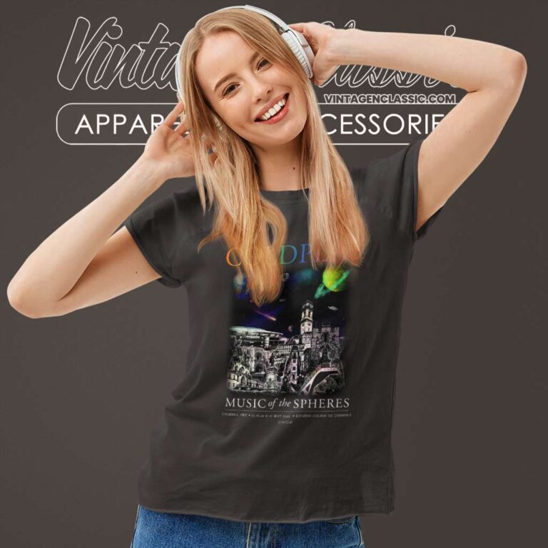 Music Of The Spheres Tour Coimbra May 17 2023 Women TShirt Music Of The Spheres Tour Coimbra May 17 2023 Women TShirt